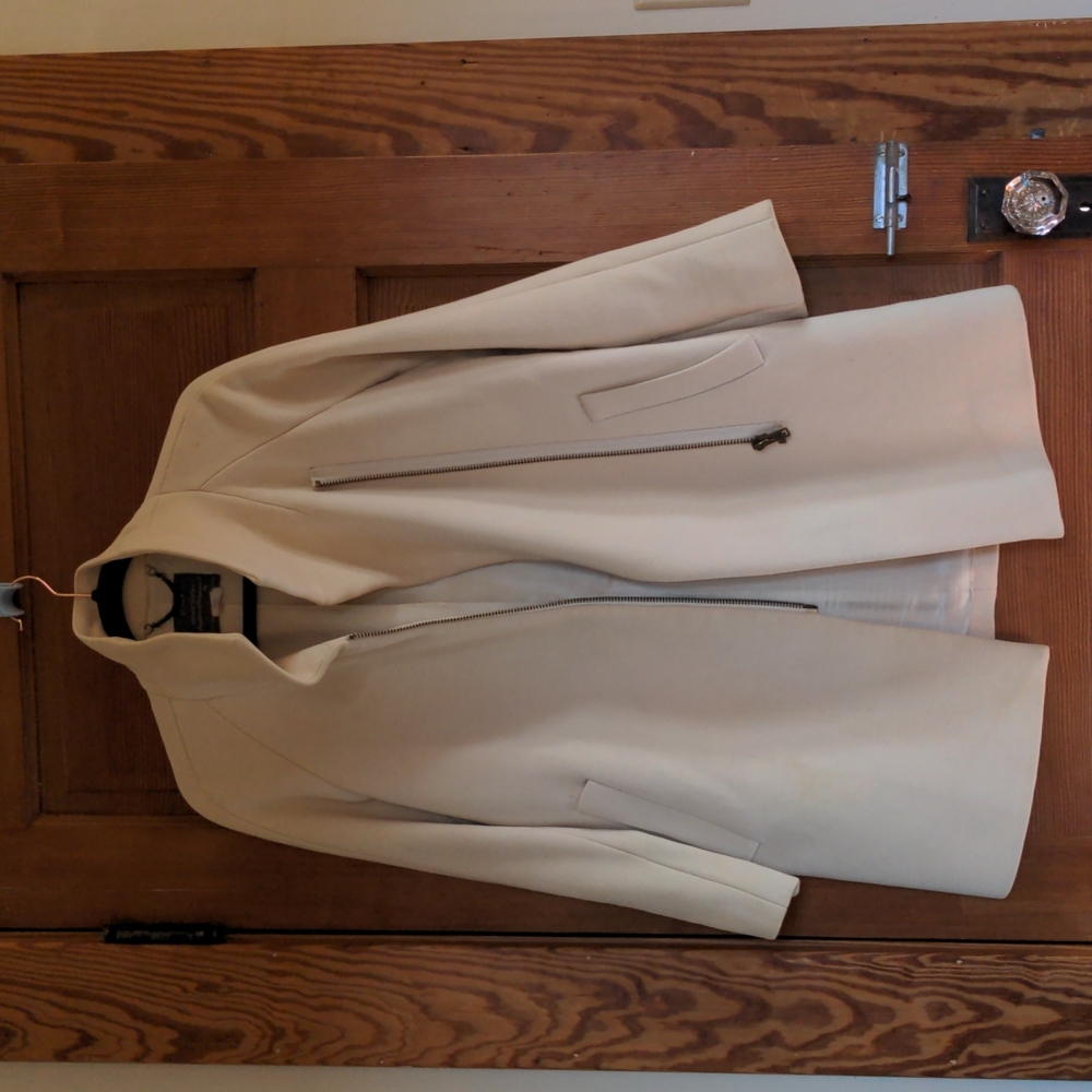 J Crew Double Cloth Coat